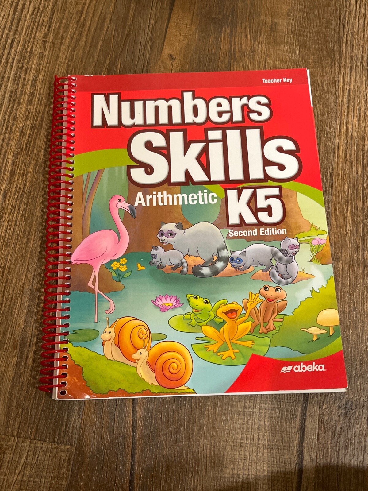 Abeka Numbers Skills Arithmetic K5 Second Edition Teacher Key Kindergarten