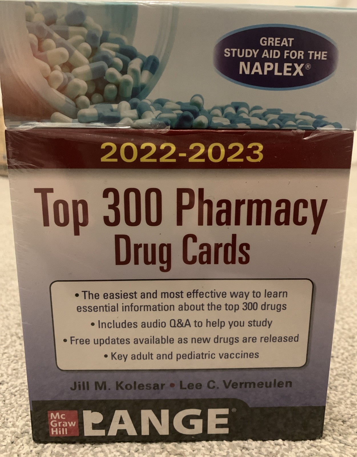 McGraw Hill’s 2022/2023 Top 300 Pharmacy Drug Cards Great For NAPLEX