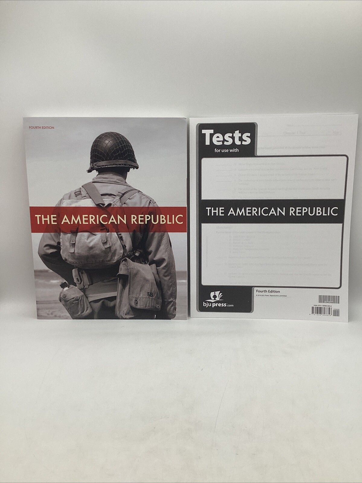 Bob Jones American Republic Student Text & Tests (4th Edition) 8th Grade-NEW