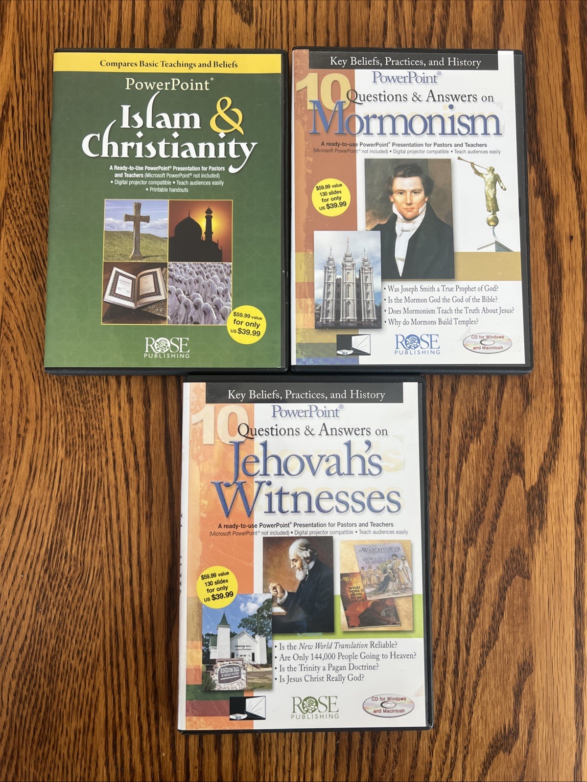 Christianity and Islam, Mormanism, Jehovah’s Witnesses PowerPoint Q&A Pastors