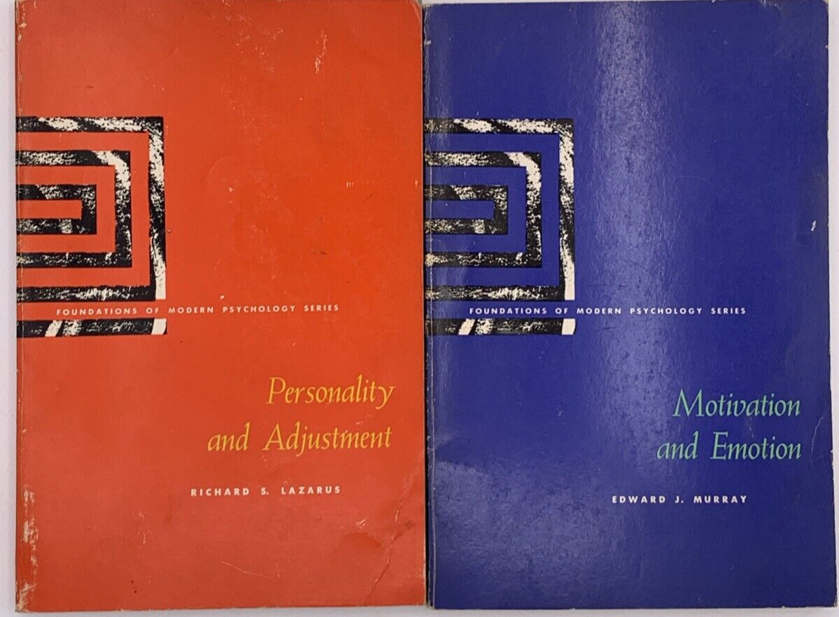 Lot of Two Paperback Books by Richard S. Lazarus & Edward J. Murray, B126