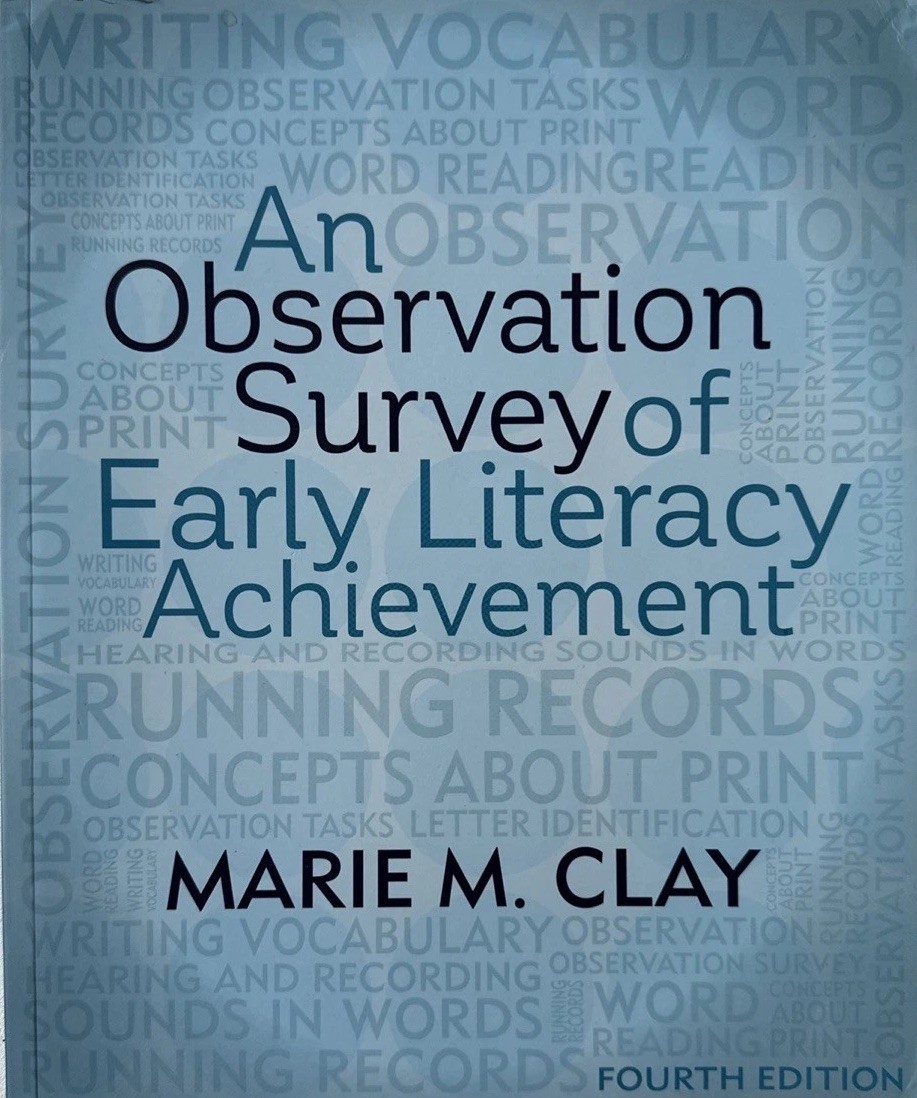 An Observation Survey of Early Literacy Achievement 4th Ed. by Marie Clay *MINT*