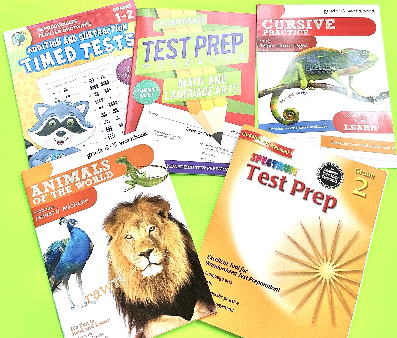 2nd Second Grade Workbook Lot Teacher Answer Keys Student Readers Homeschool