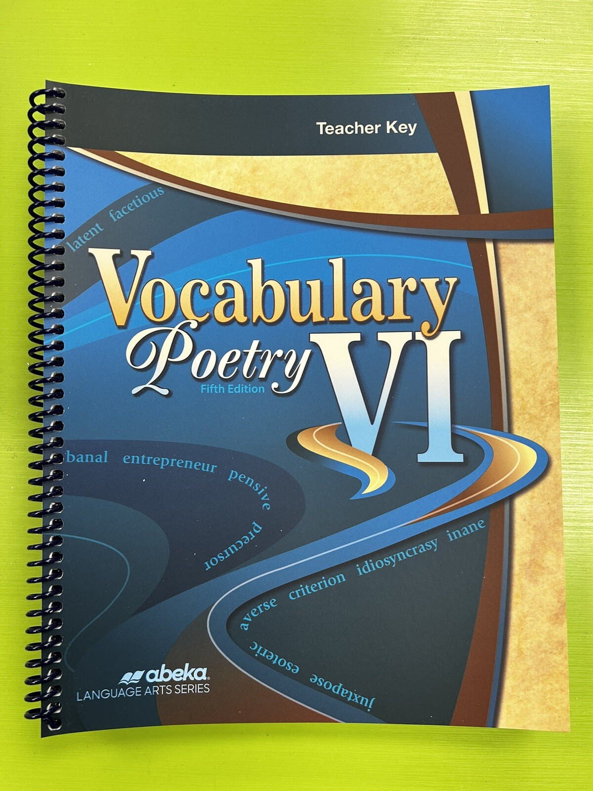 Abeka High School Vocabulary Poetry VI teacher key