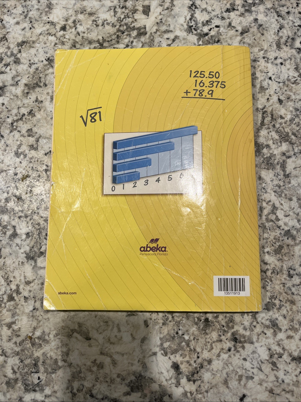 Abeka Arithmetic 5 Work-Text 4th Edition Grade 5 Math Workbook Student Book