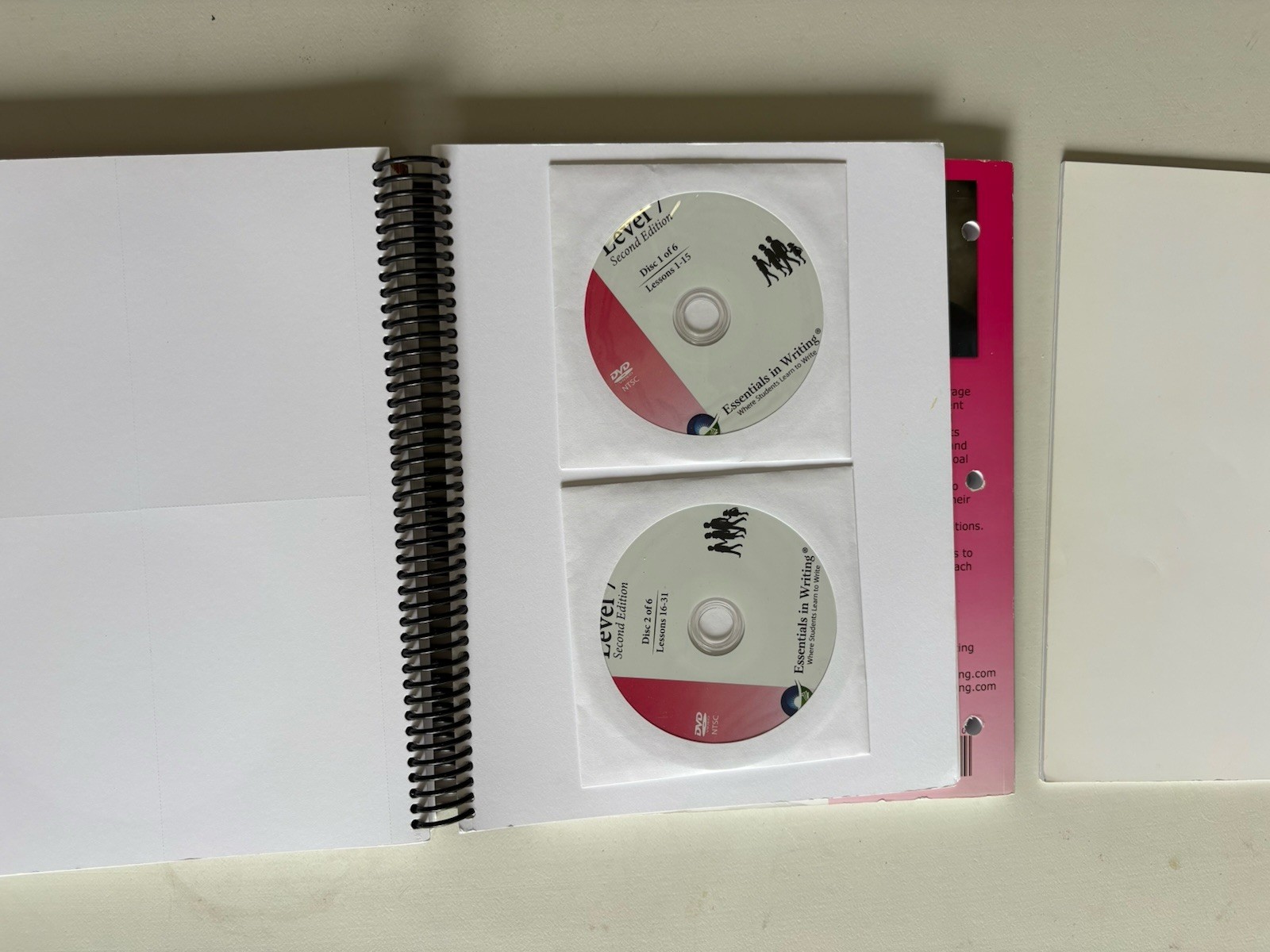 ESSENTIALS IN WRITING 7th Grade 7 Student Text Teacher Assessment Book CD SET