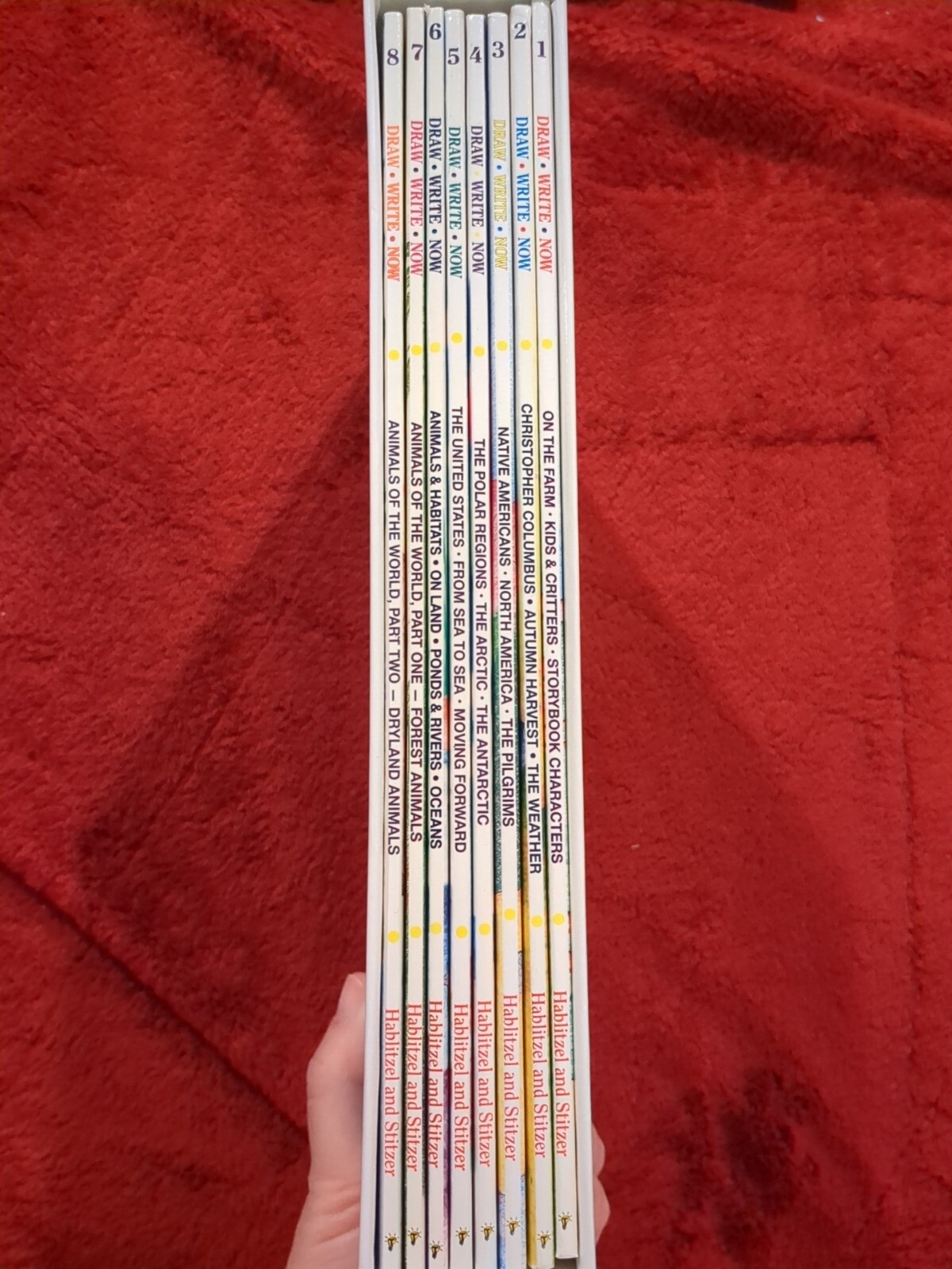 Draw Write Now Boxed Set Of 8 by Marie Hablitzel & Kim Stitzer (2014, Trade…