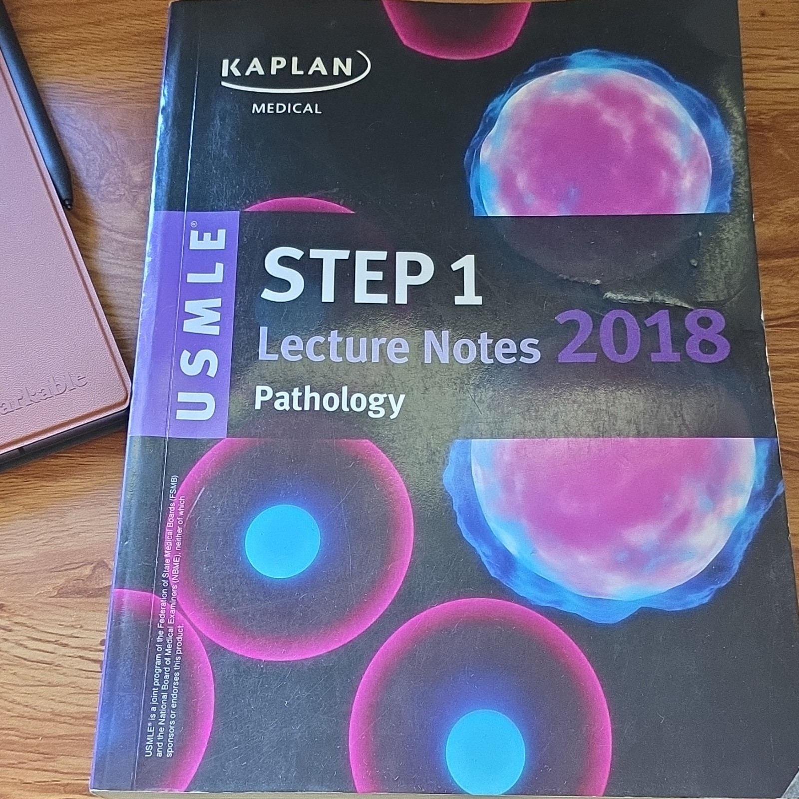 Kaplan Medical USMLE Step 1 Lecture Notes 2018 Pathology Study Guide Book