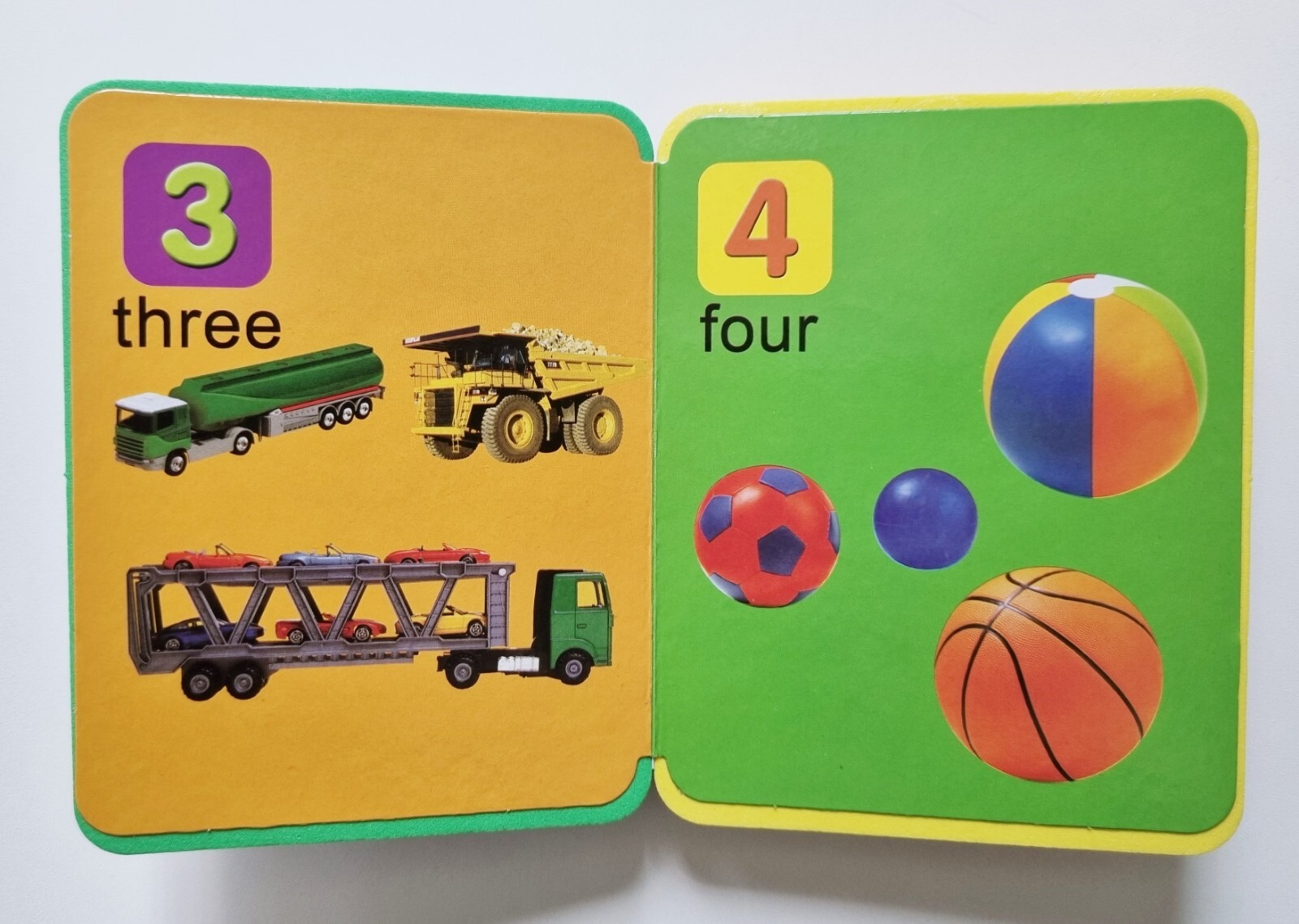 Number Practice Book Count Beginner Preschool Small Carry Girl 1 2 3 Multi Color