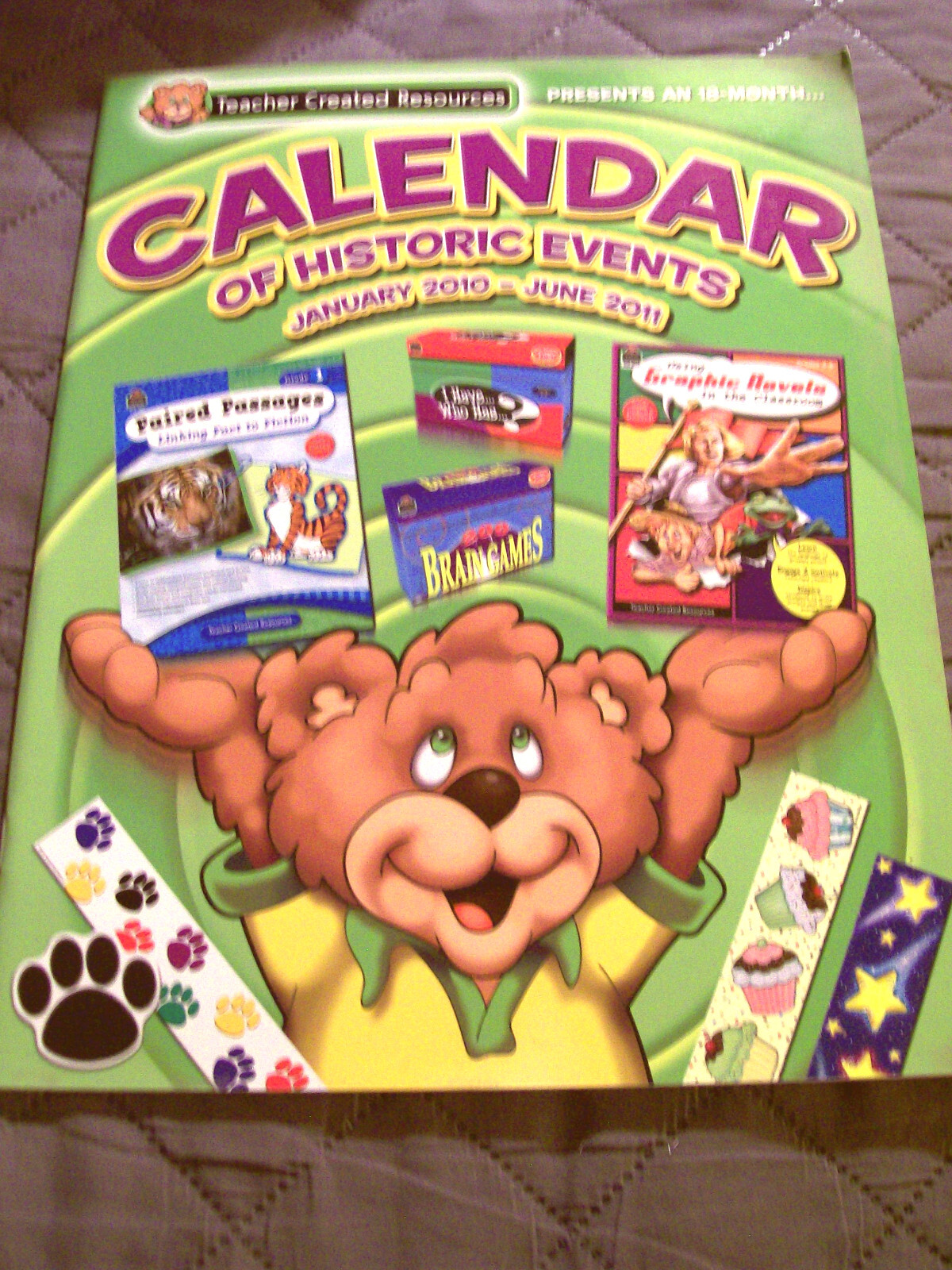 Calendar of Historic Events by Teacher Created Resources Staff (Softcover)