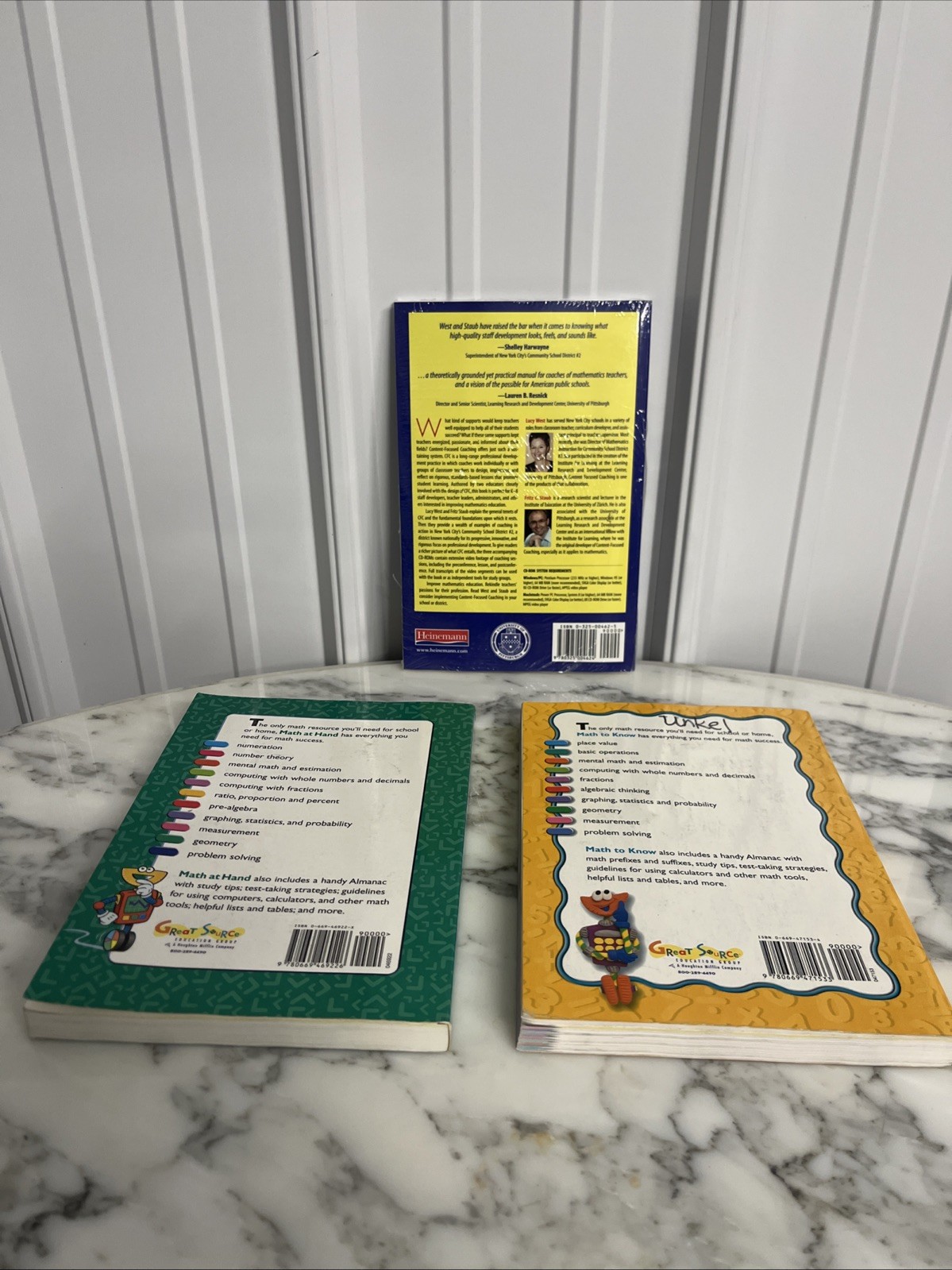 Math at Hand, Math To Know, Mathematics Lessons Teacher’s Resource Books