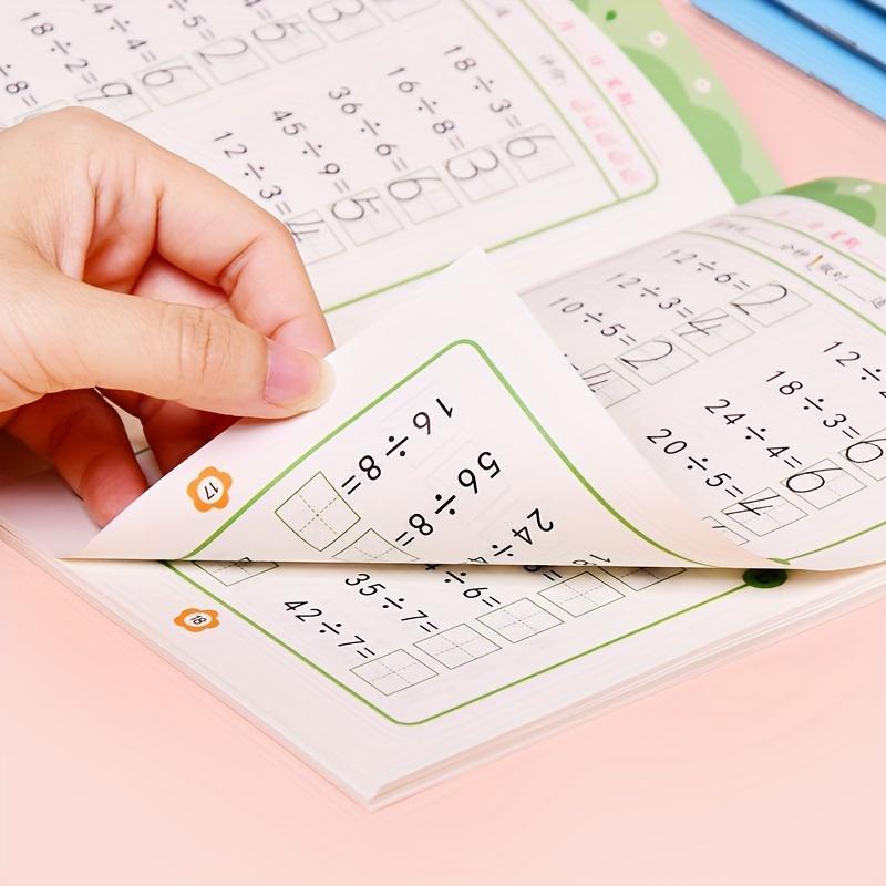 4-Book Math Set: Addition, Subtraction, Multiplication & Division Practice