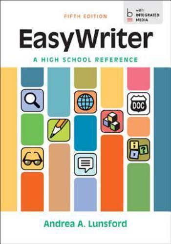 EasyWriter, A High School Reference, Lunsford, Andrea A., Book