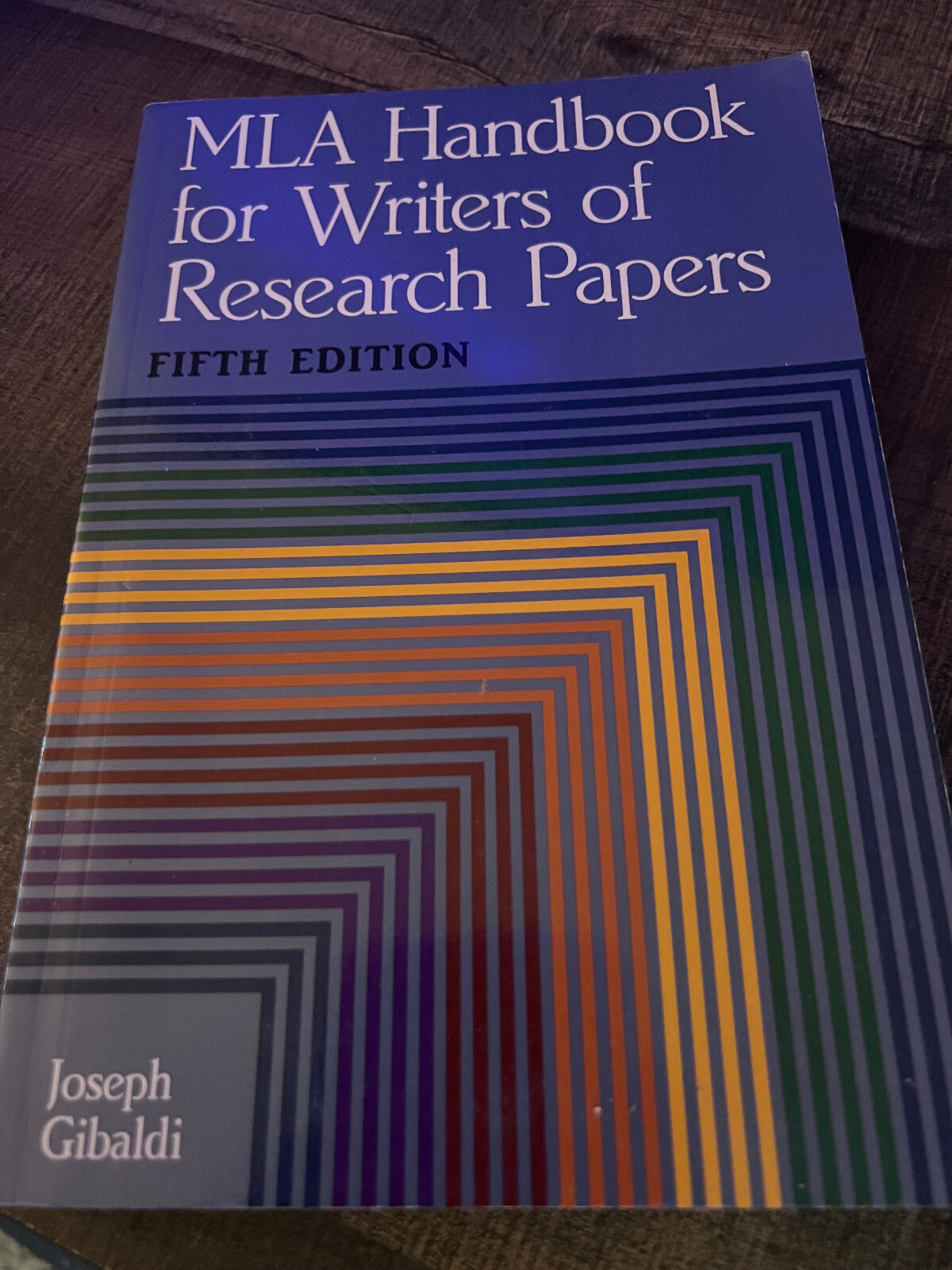 Great condition MLA Handbook for Writers of Research Papers 5th Edition