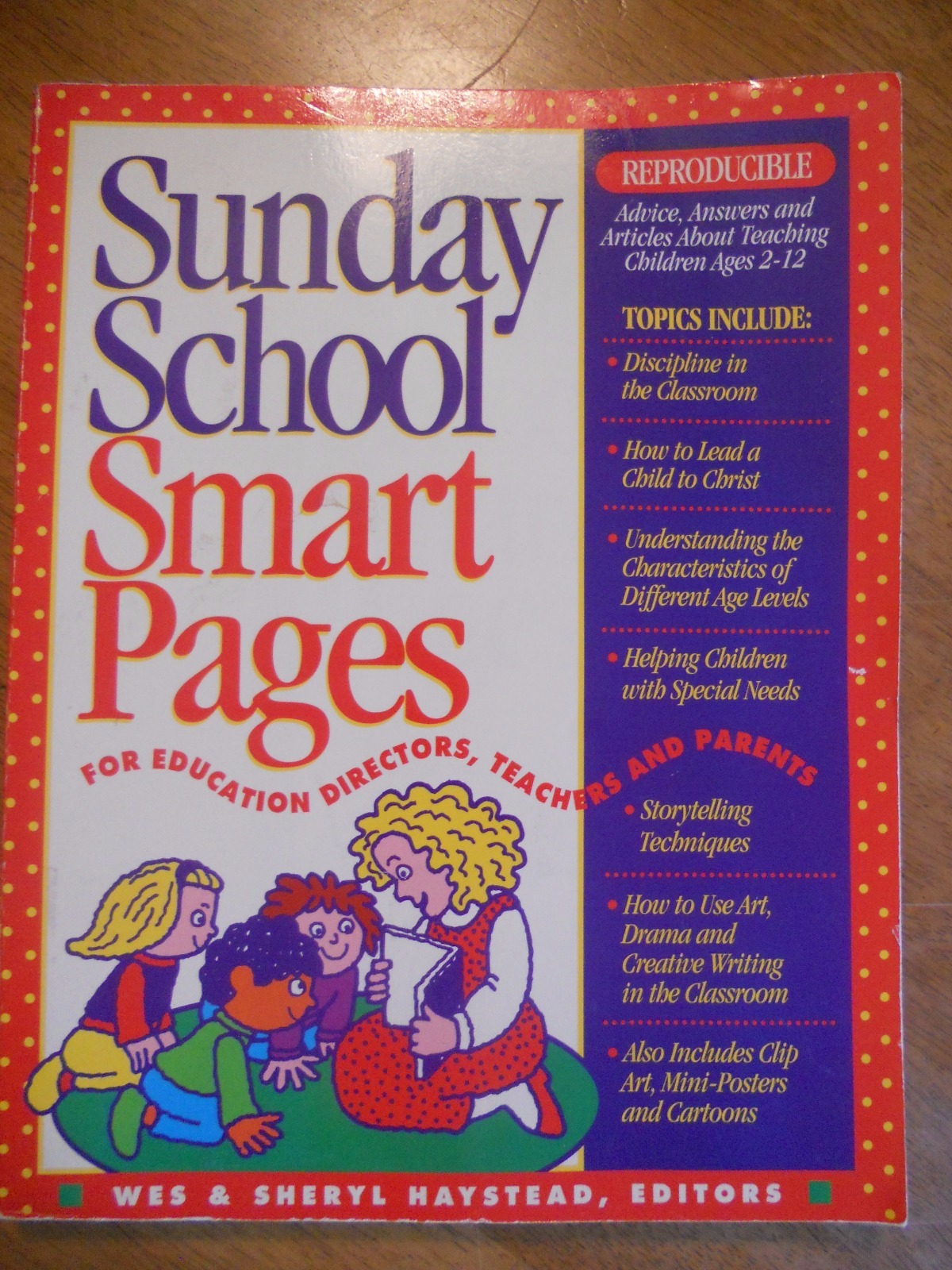 Sunday School Smart Pages, Teachers, Parents, Reproducible, Advice, Answers