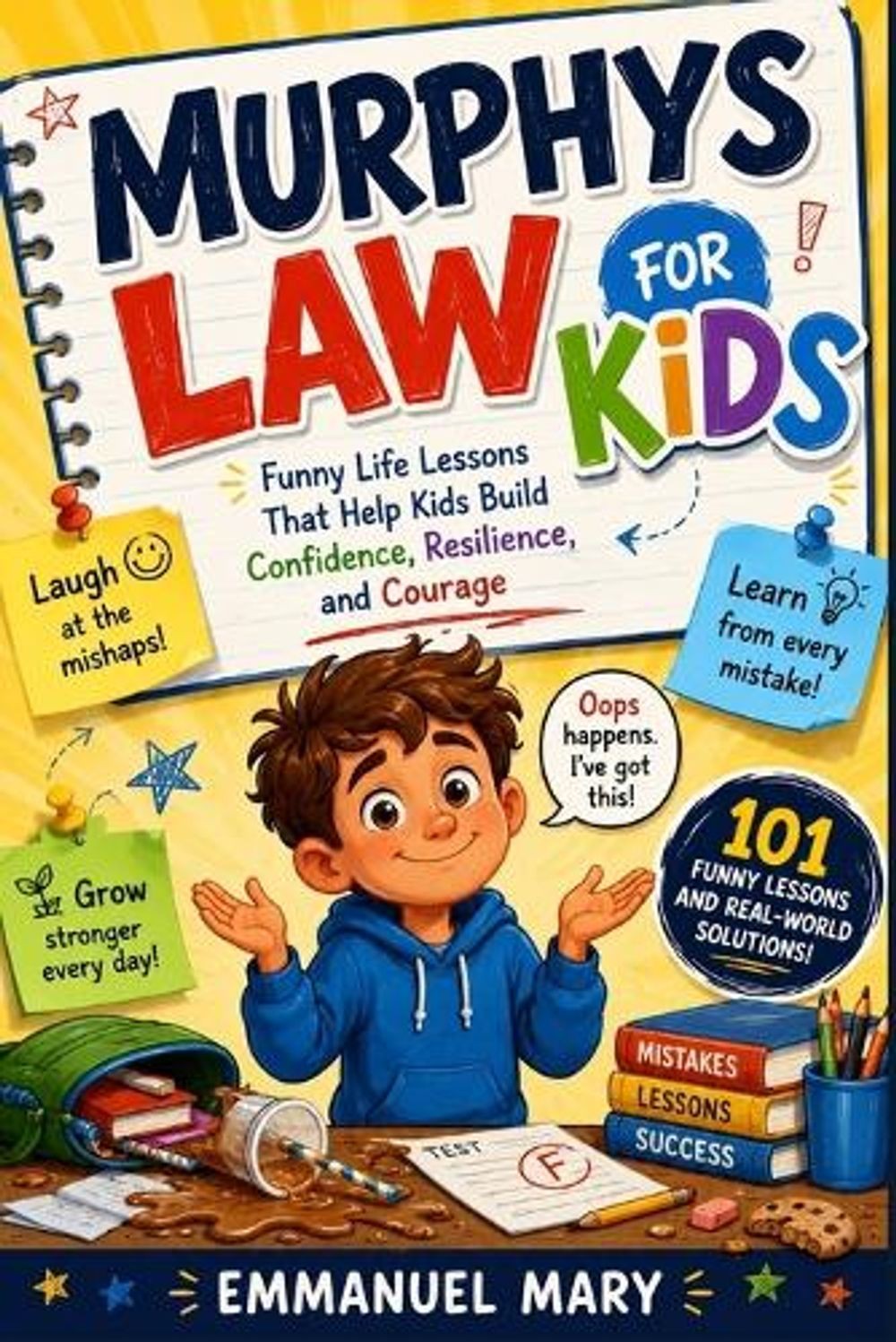 Murphy’s Law for Kids: Funny Life Lessons That Help Kids Build Confidence, Resil