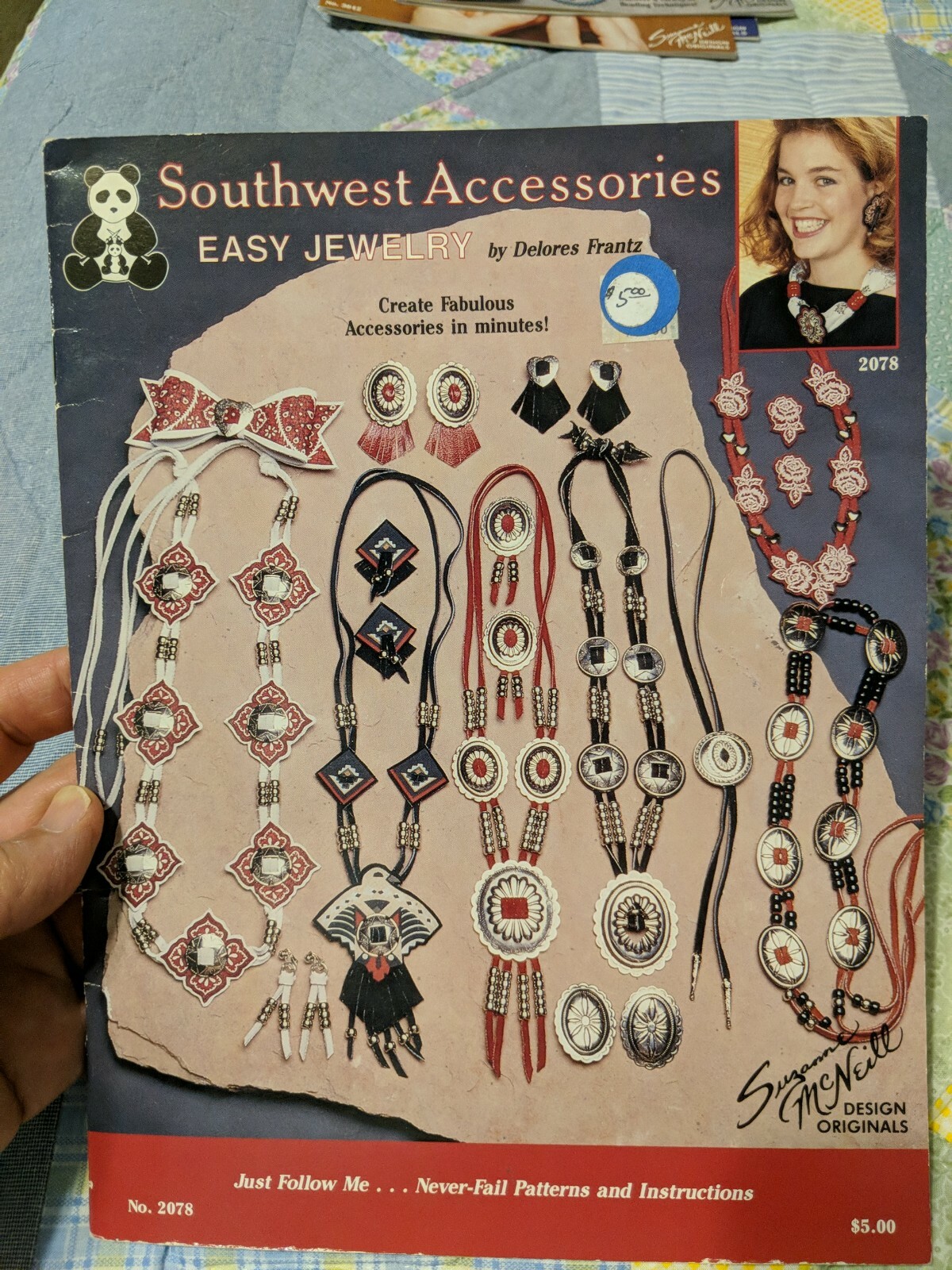 Southwest Accessories, SUZANNE MCNEILL #2078, Craft Book, Design Originals