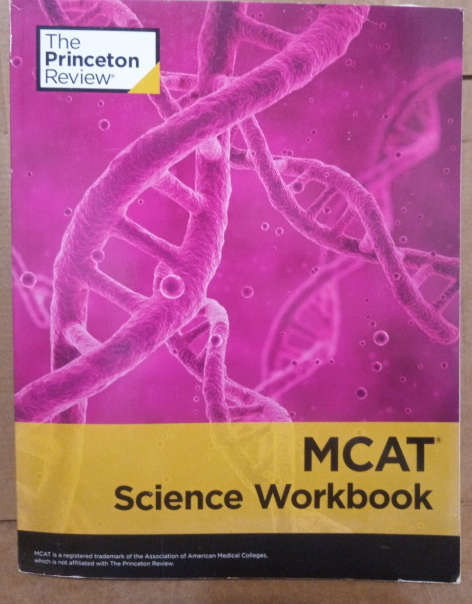 The Princeton Review -MCAT Science Workbook -Exam Preparation Paperback
