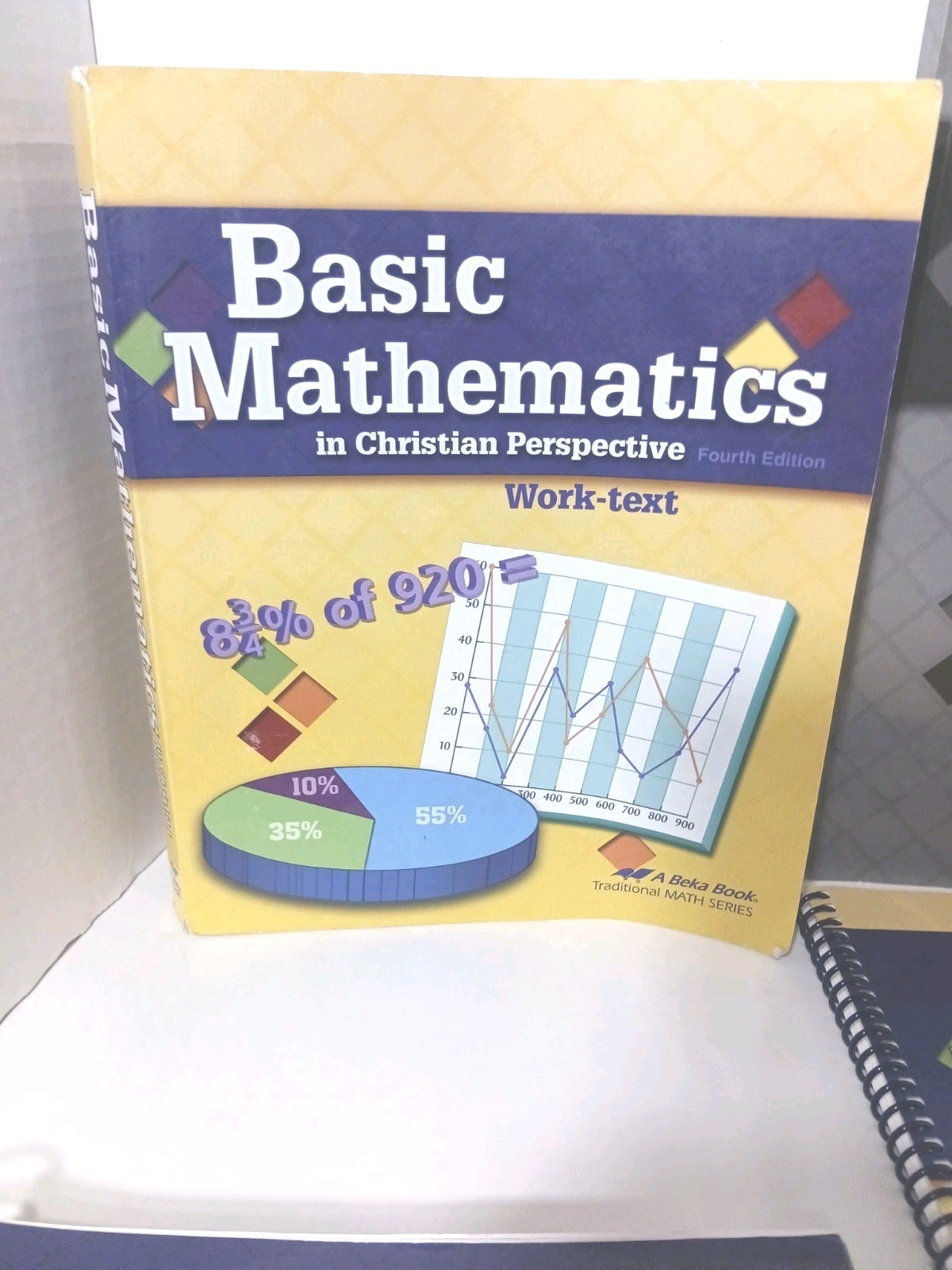 Abeka Book Lot Basic Mathematics 4th Edition Student & Teacher Text, Test & Quiz