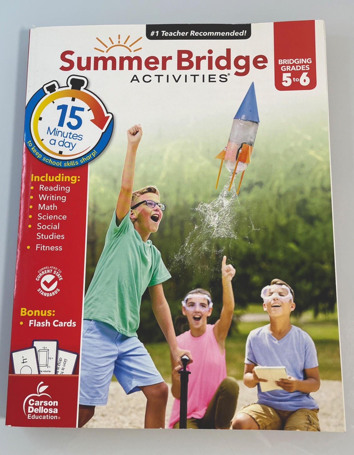 Summer Bridge Activities 5Th to 6Th Grade Workbook -All Subjects – NEW!