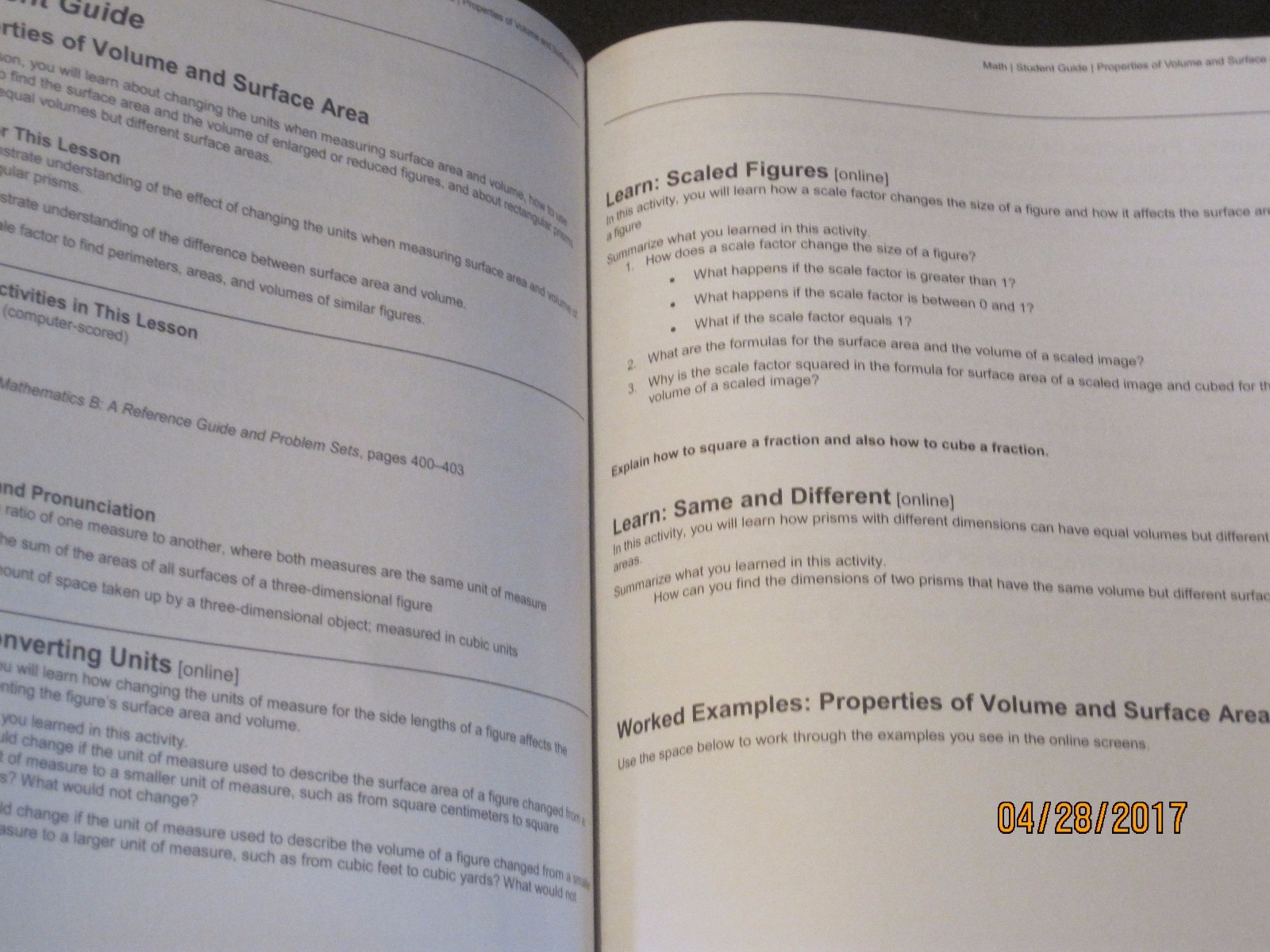 Intermediate Mathematics B Student Guide by K12 ISBN 9781601534828 j165