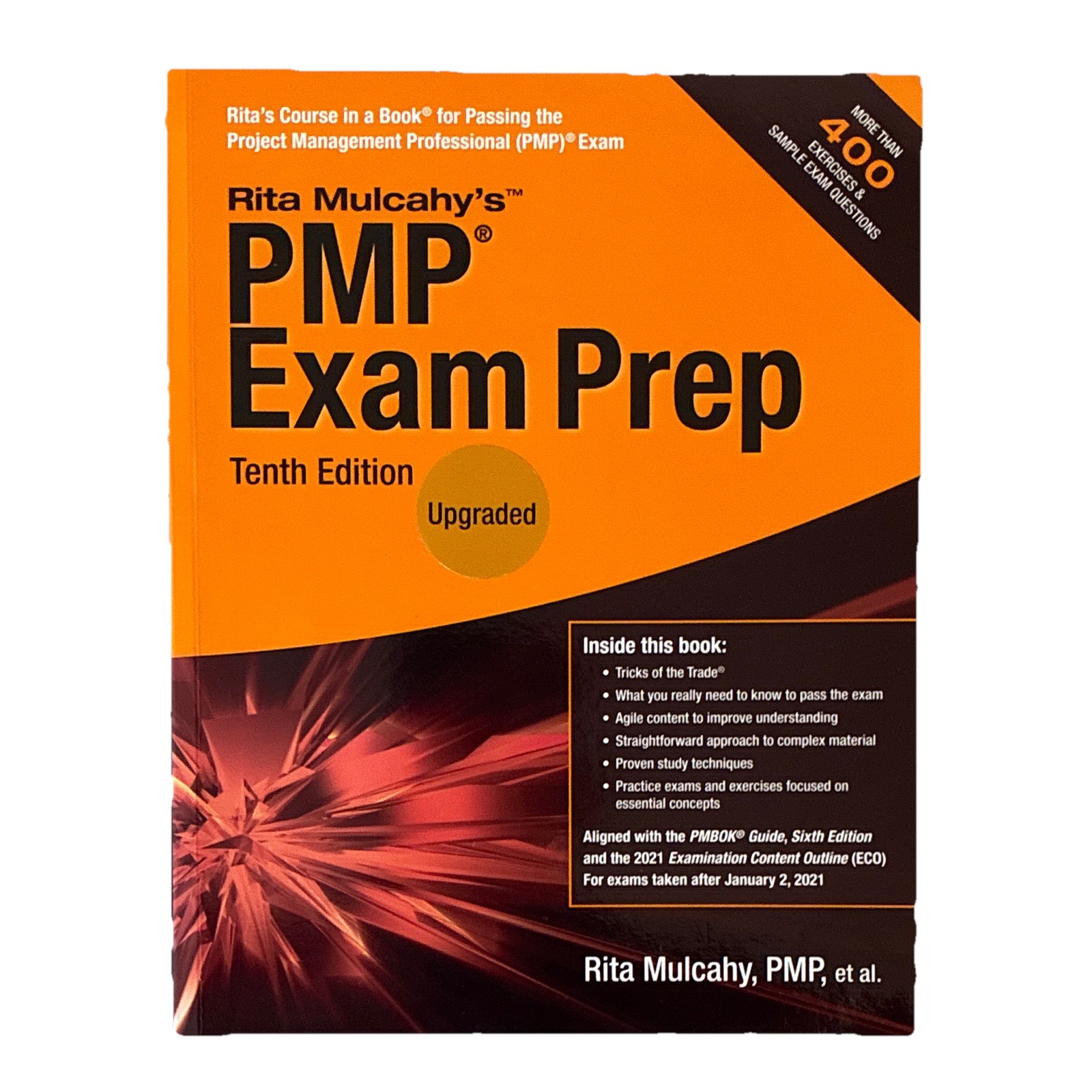Rita Mulcahy’s PMP Exam Prep Tenth Edition Upgraded Book 2021 RMC