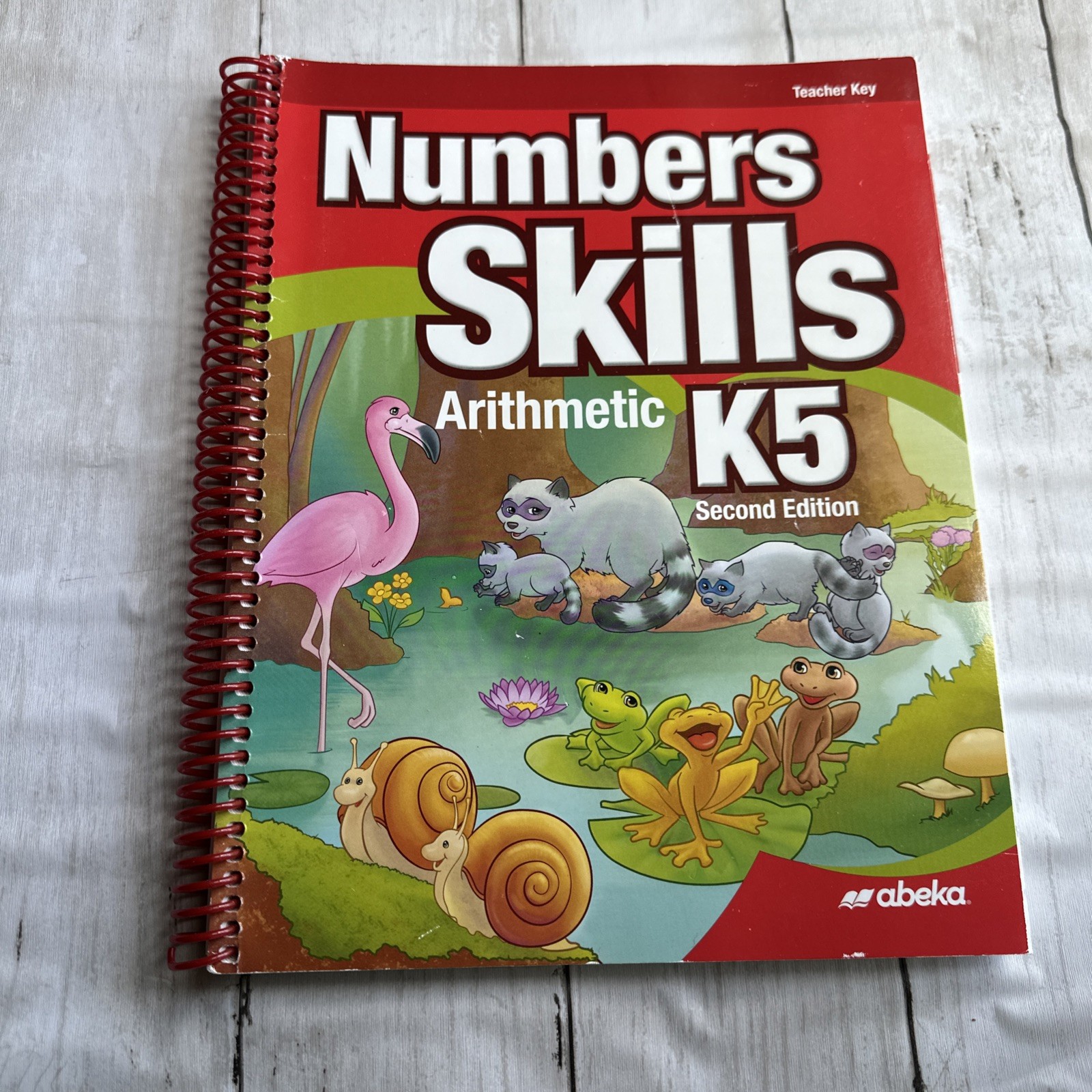 Abeka Numbers Skills K5 Teacher Key Kindergarten Arithmetic – Very Good