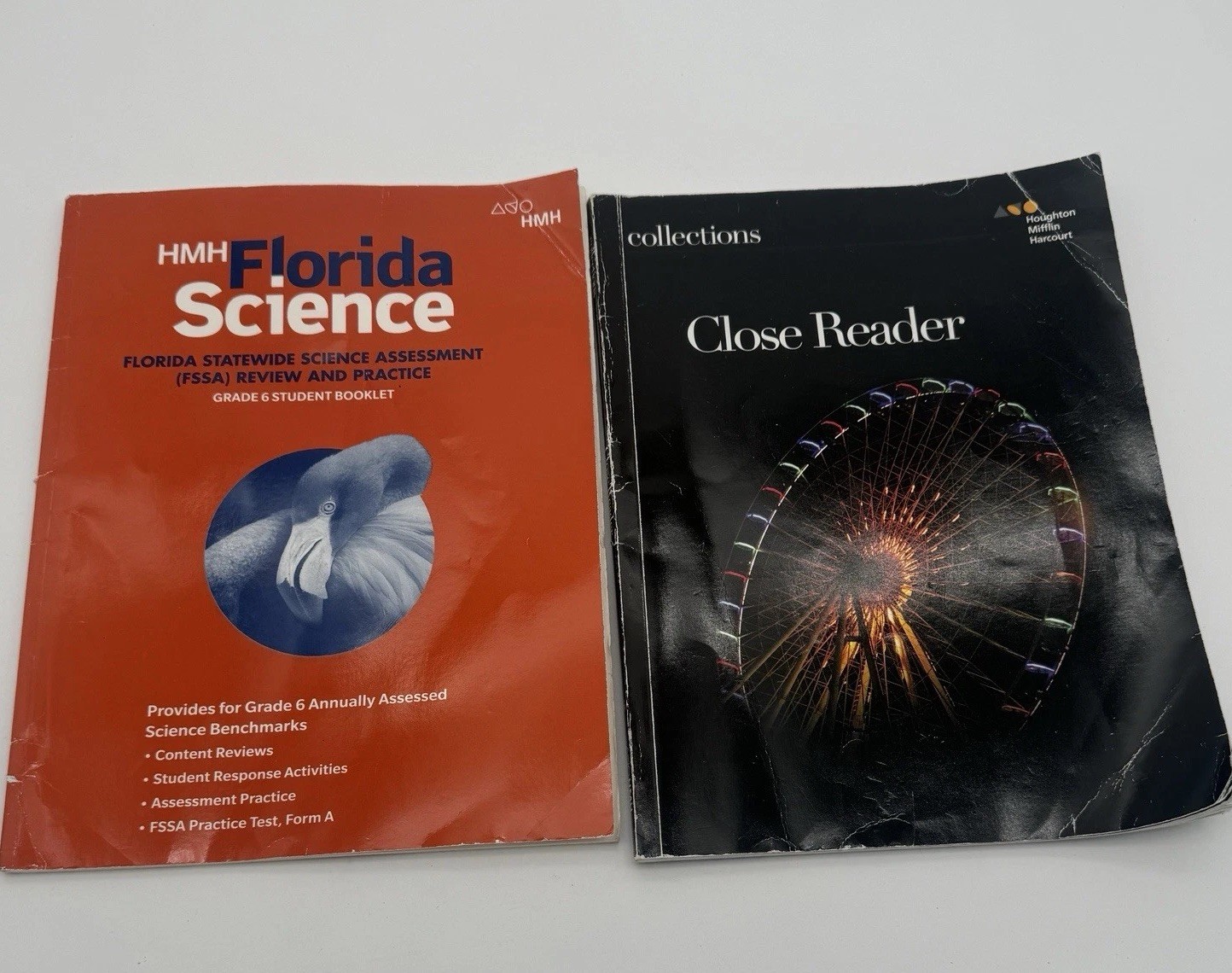 HMH Florida Science Grade 6 Review Booklet & Collections Close Reader Lot