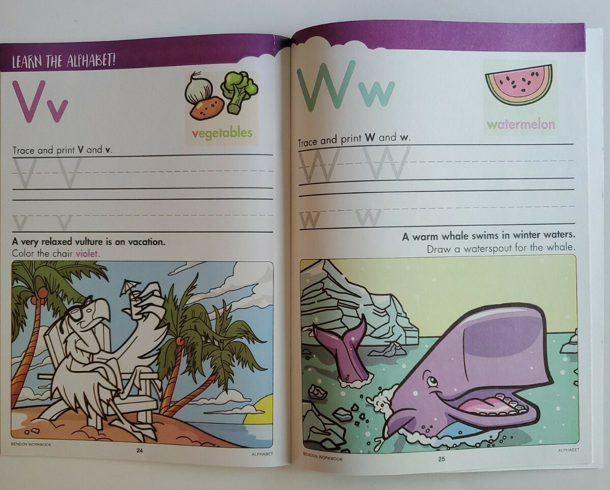 PreK Educational Workbooks Growing Smarter Crayola Stickers Alphabet Colors Lot2