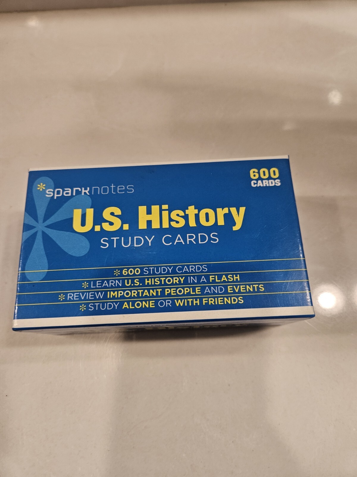 SparkNotes US HISTORY Study Cards Full Set – 600 Cards – 2004