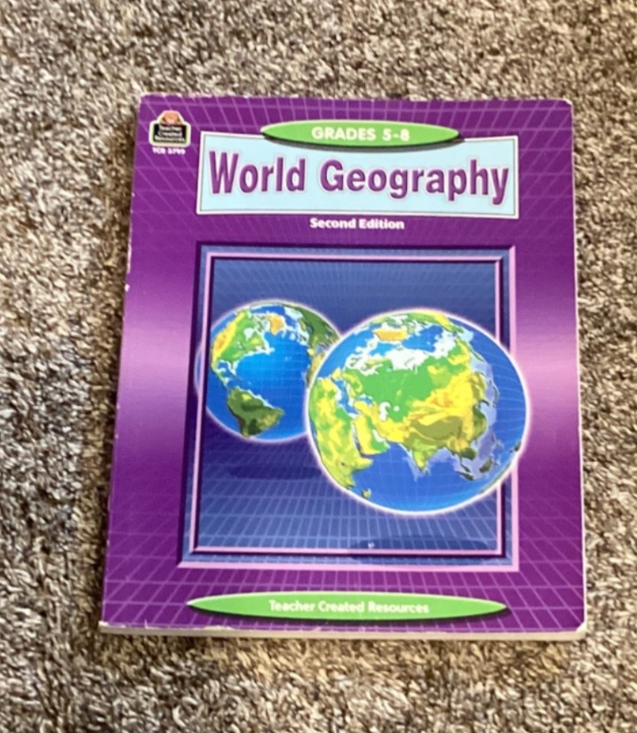 World Geography (2nd edition) (grades 5-8) Teacher Created Resources