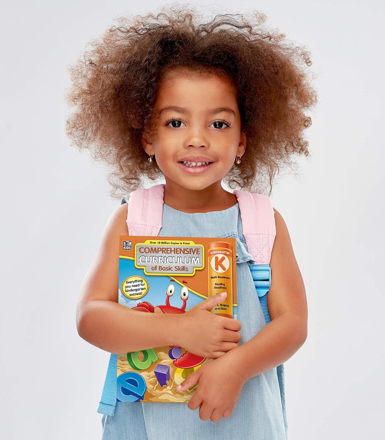 Comprehensive Curriculum of Basic Skills Kindergarten Workbook, Math, Reading, W