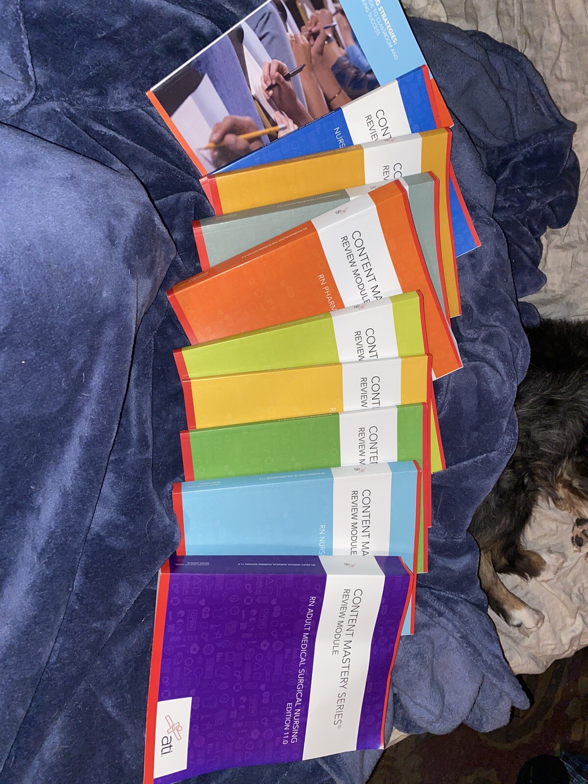 ATI Nursing Education Content Mastery Series Review Module Book Set 10 NCLEX RN 