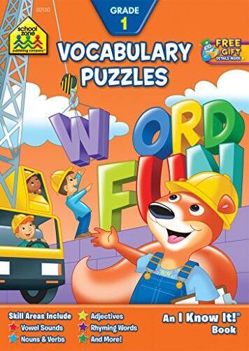 Vocabulary Puzzles 1 – Paperback By Joan Hoffman – GOOD