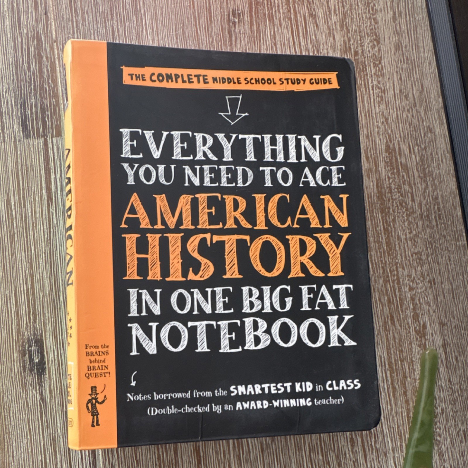 Workman Big Fat Notebook Study Guide: Math, World & American History, Science