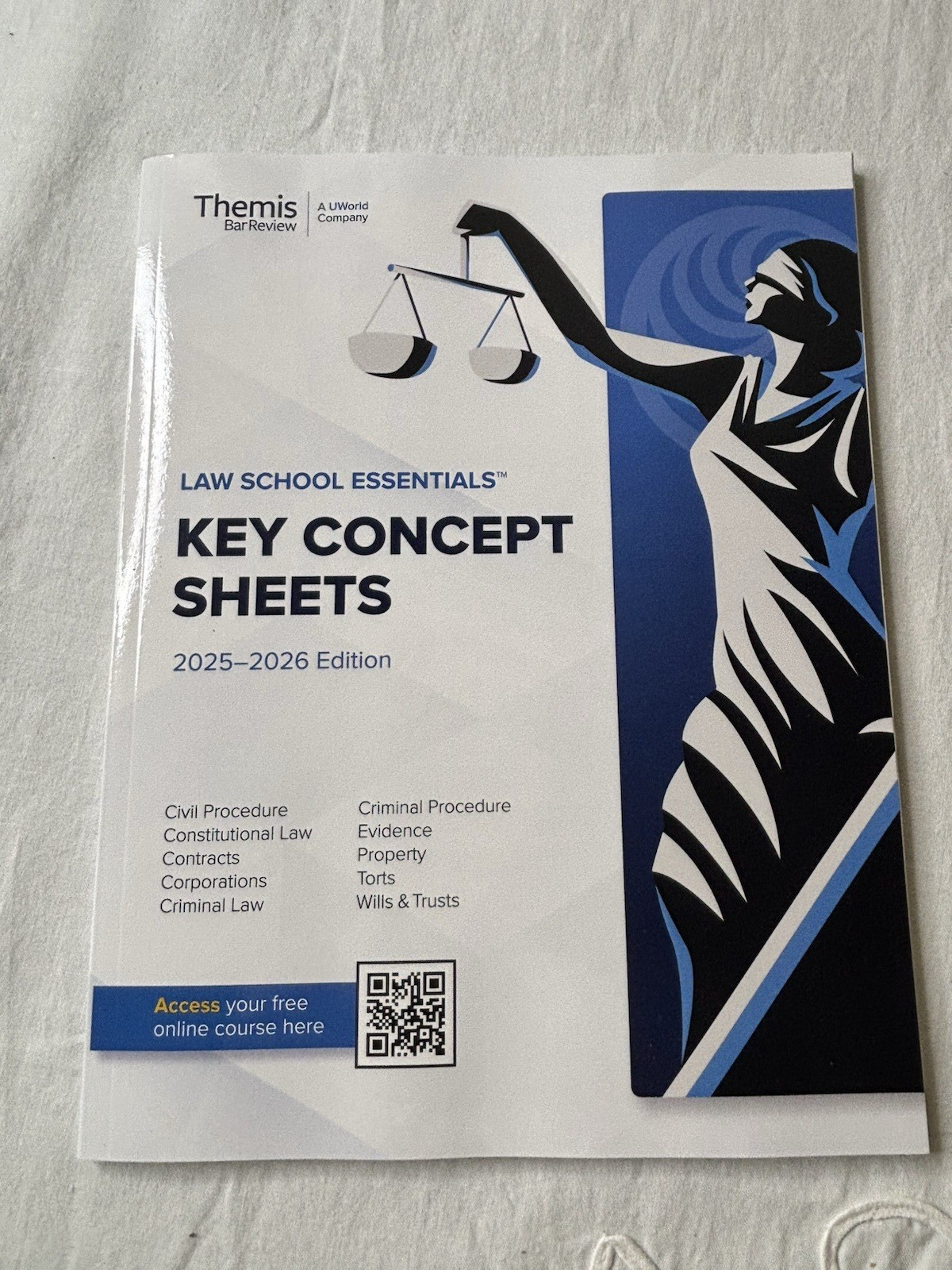 Law School Essentials Key Concept Sheets 2025-2026 Edition Paperback Themis