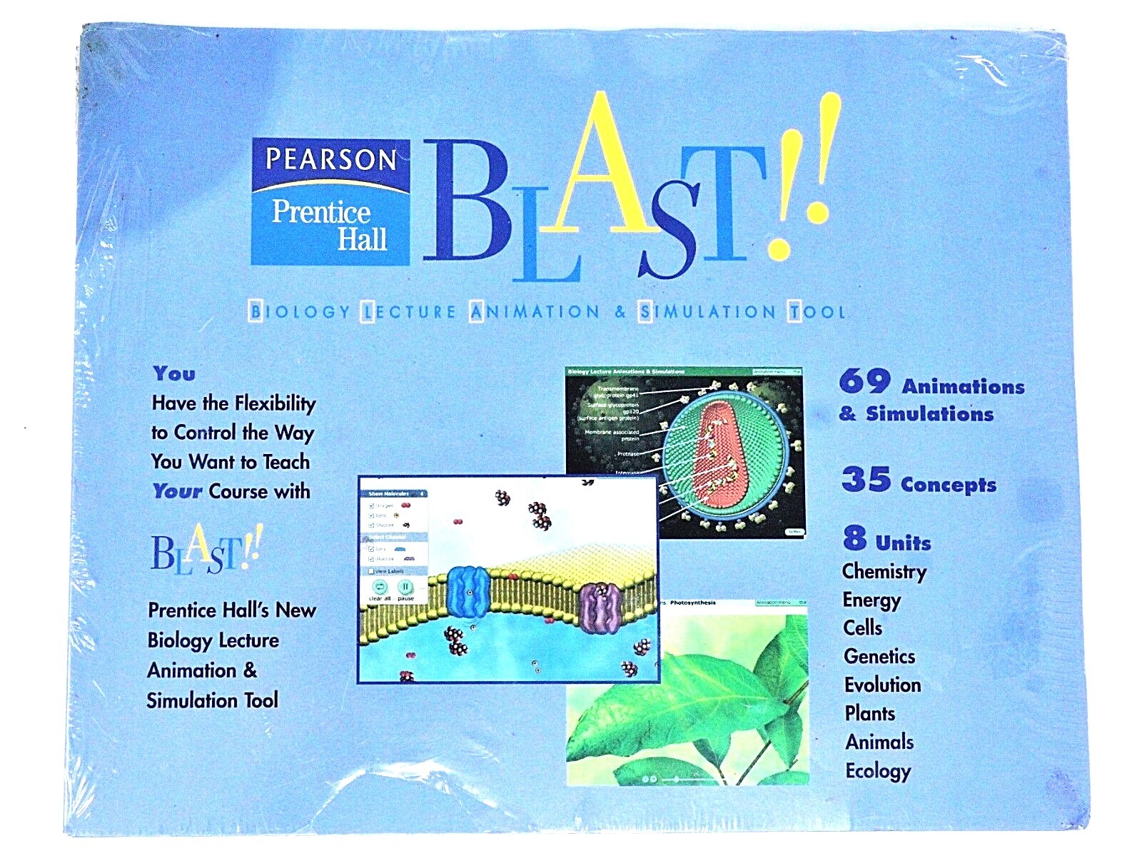 Prentice Hall Blast!!: Biology Lecture Animation & Simulation New