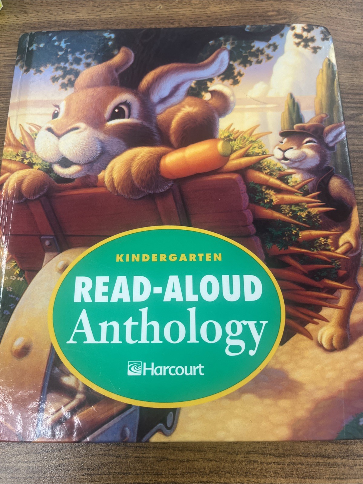 Read Aloud Anthology Kindergarten Hardcover Hardcourt