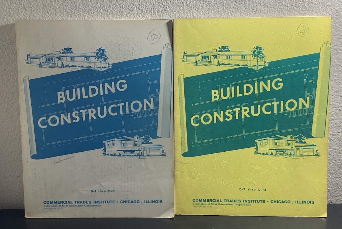 COMMERCIAL TRADES INSTITUTE Building Construction Lot – D Series; D 1-6 & D 7-12