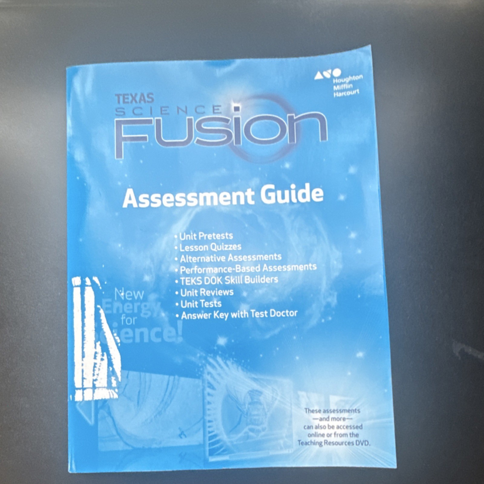 Texas Science Fusion Assessment Guide Grade 6 Teacher Answer Key Test Bank TEKS