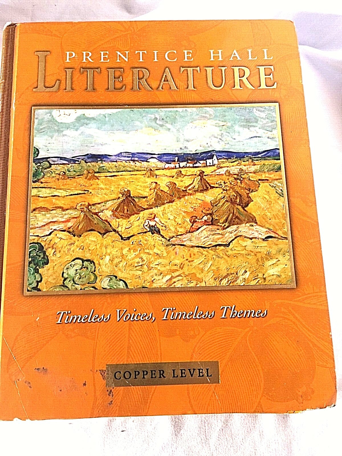 😁Prentice Hall Literature Timeless Voices Themes COPPER LEVEL Textbook LOW PRIC