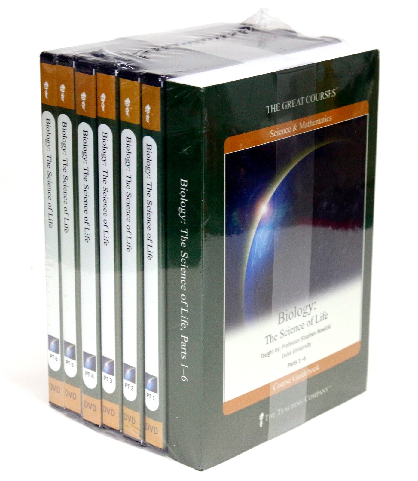NEW Great Courses–Biology: The Science of Life–12 DVD Set + Guidebook