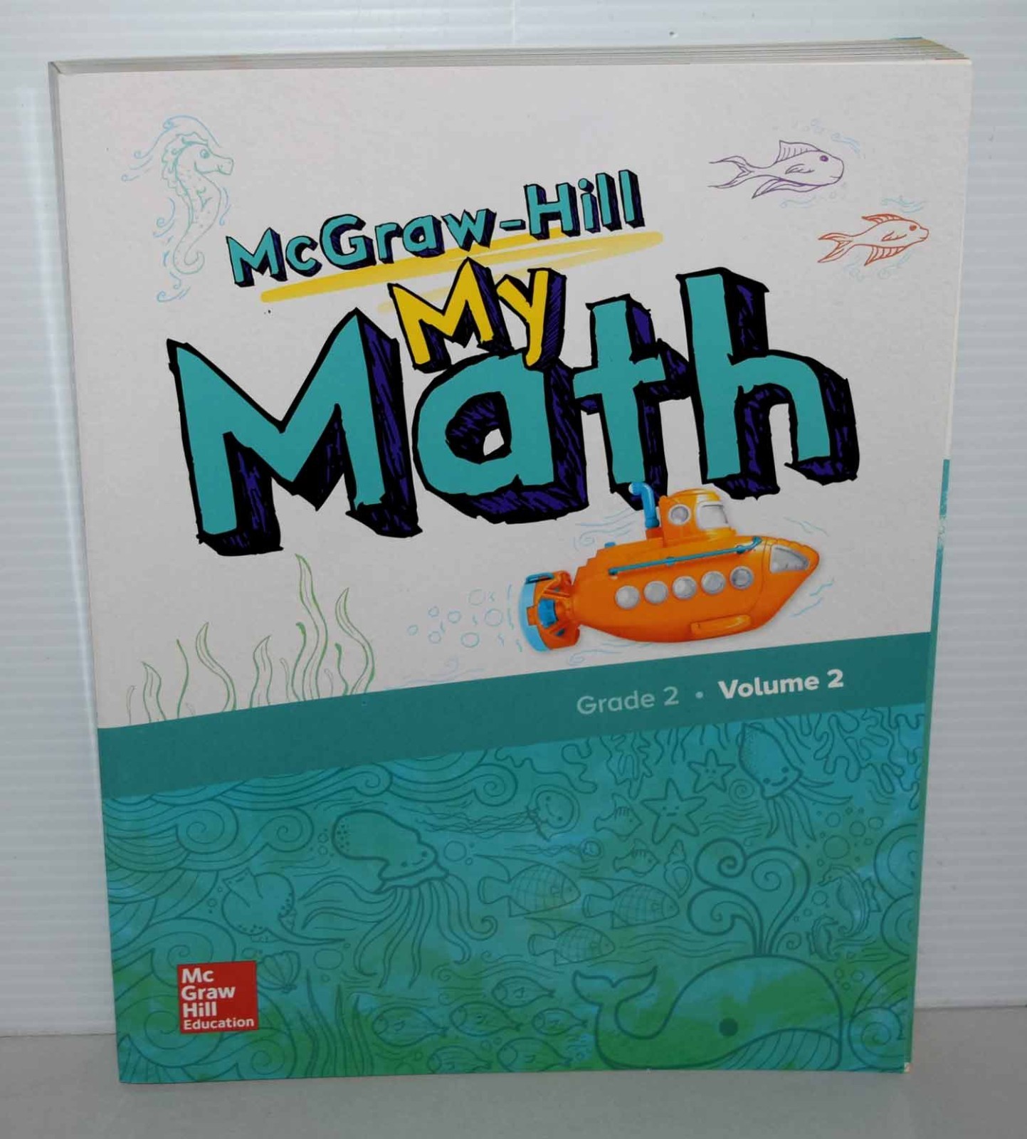 McGraw Hill My Math Grade 2 Volume 2 Student Ed. Home or School 2018 FREE SHIP