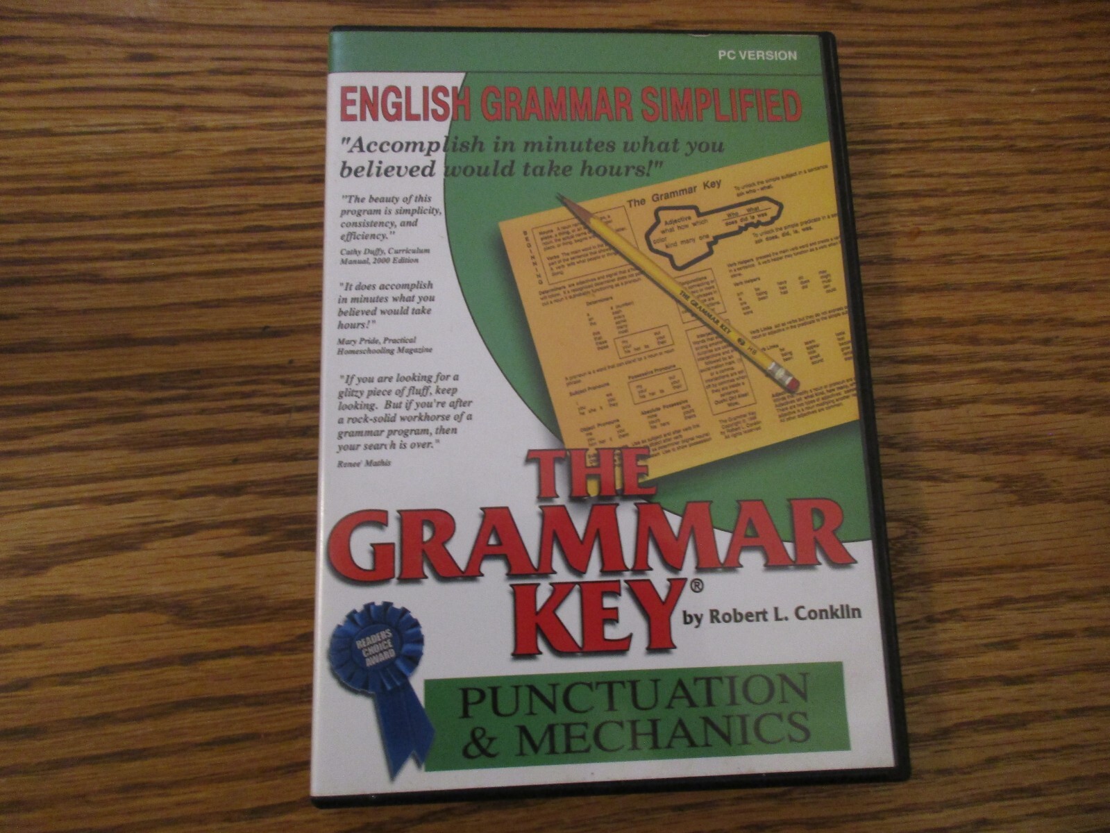 The Grammar Key DVD-Punctuation and Mechanics