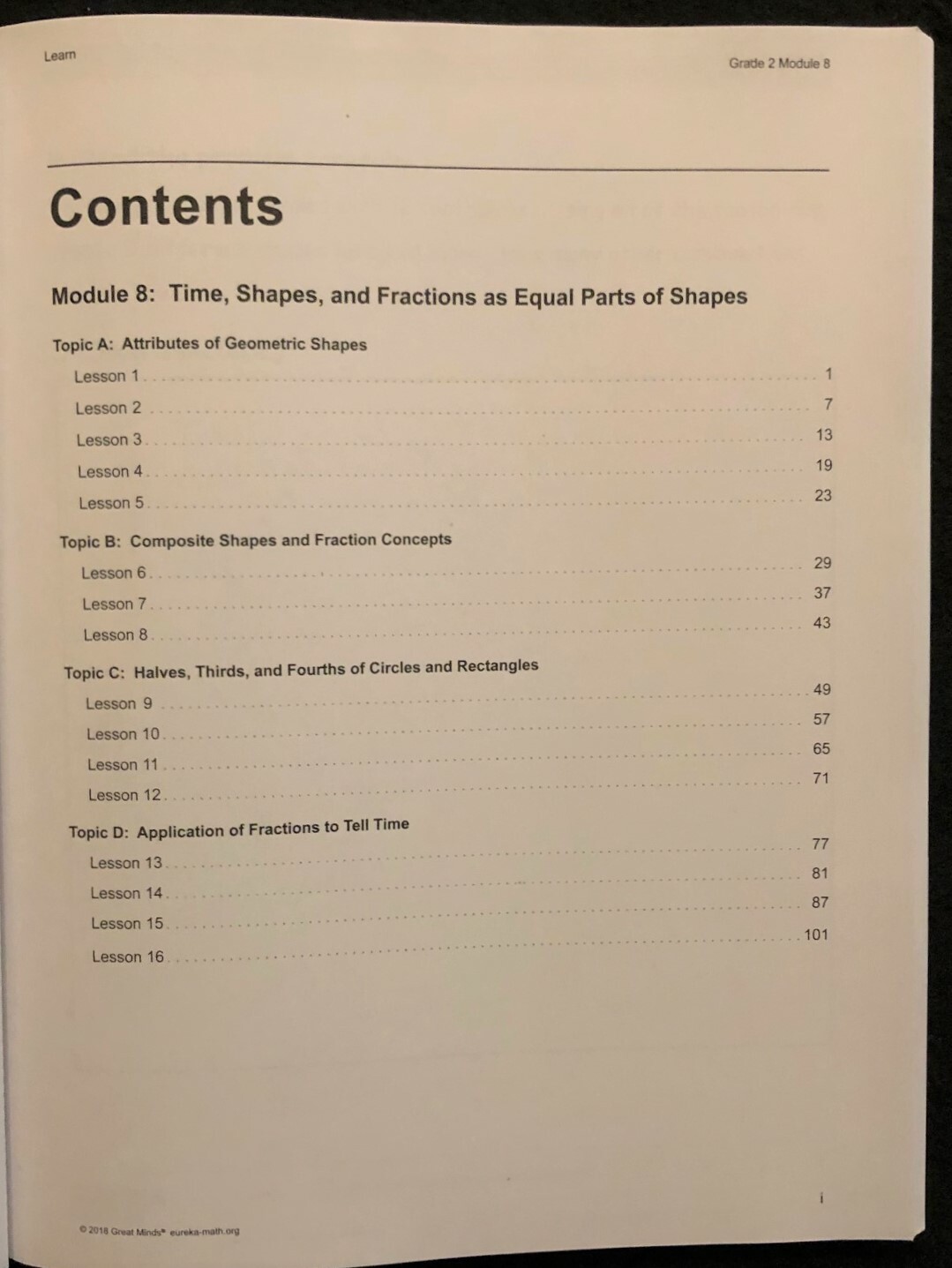 2nd Grade – EUREKA MATH – MODULE 8 (Student Workbook) (2018, Great Minds)