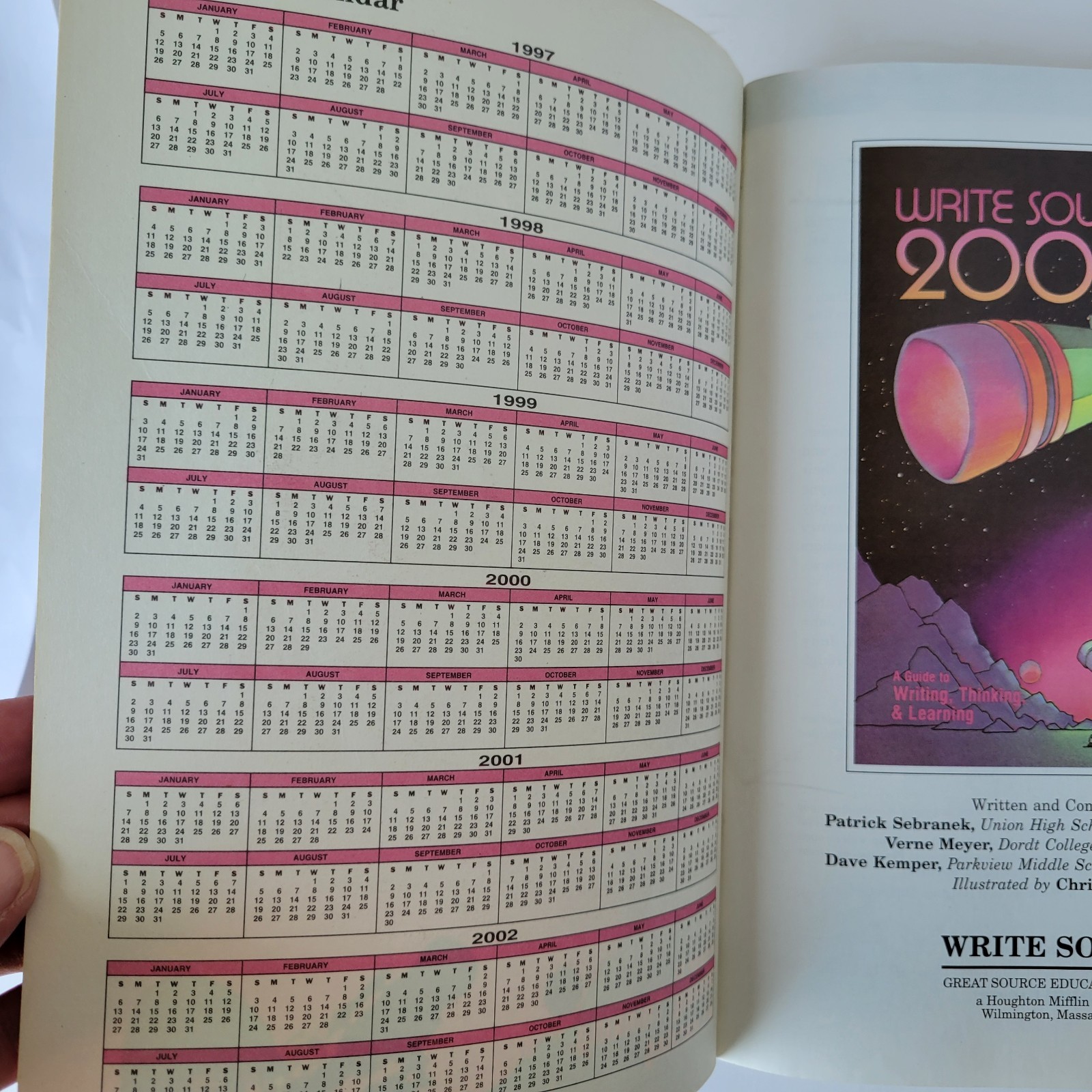 Write Source 2000 Guide To Writing Thinking Learning Help W/ Book Reports Essay