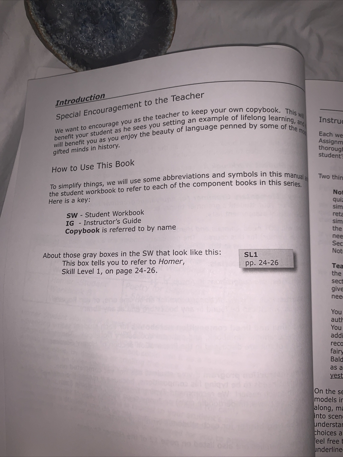 CLASSICAL WRITING HOMER INSTRUCTORGUIDE FOR STUDENTS Workbook Book A Home School