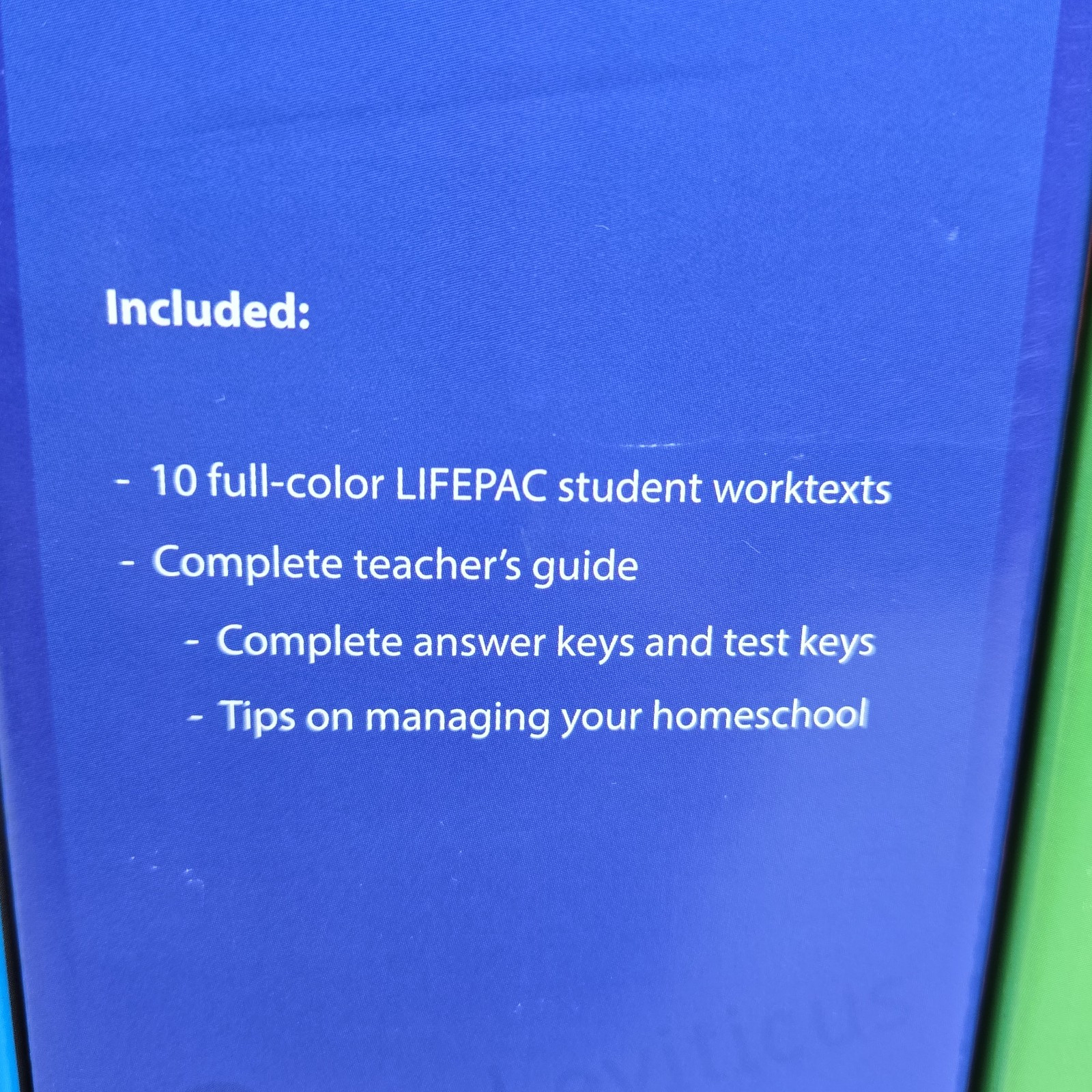 LIFEPAC® 12th Grade Mega 5 Subject Set Alpha Omega Homeschool Curriculum NEW