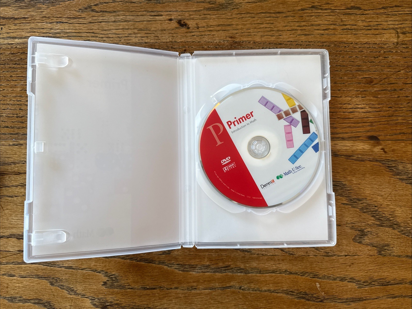 Math U See Primer: Introduction to Math Instruction Manual and DVD LN!