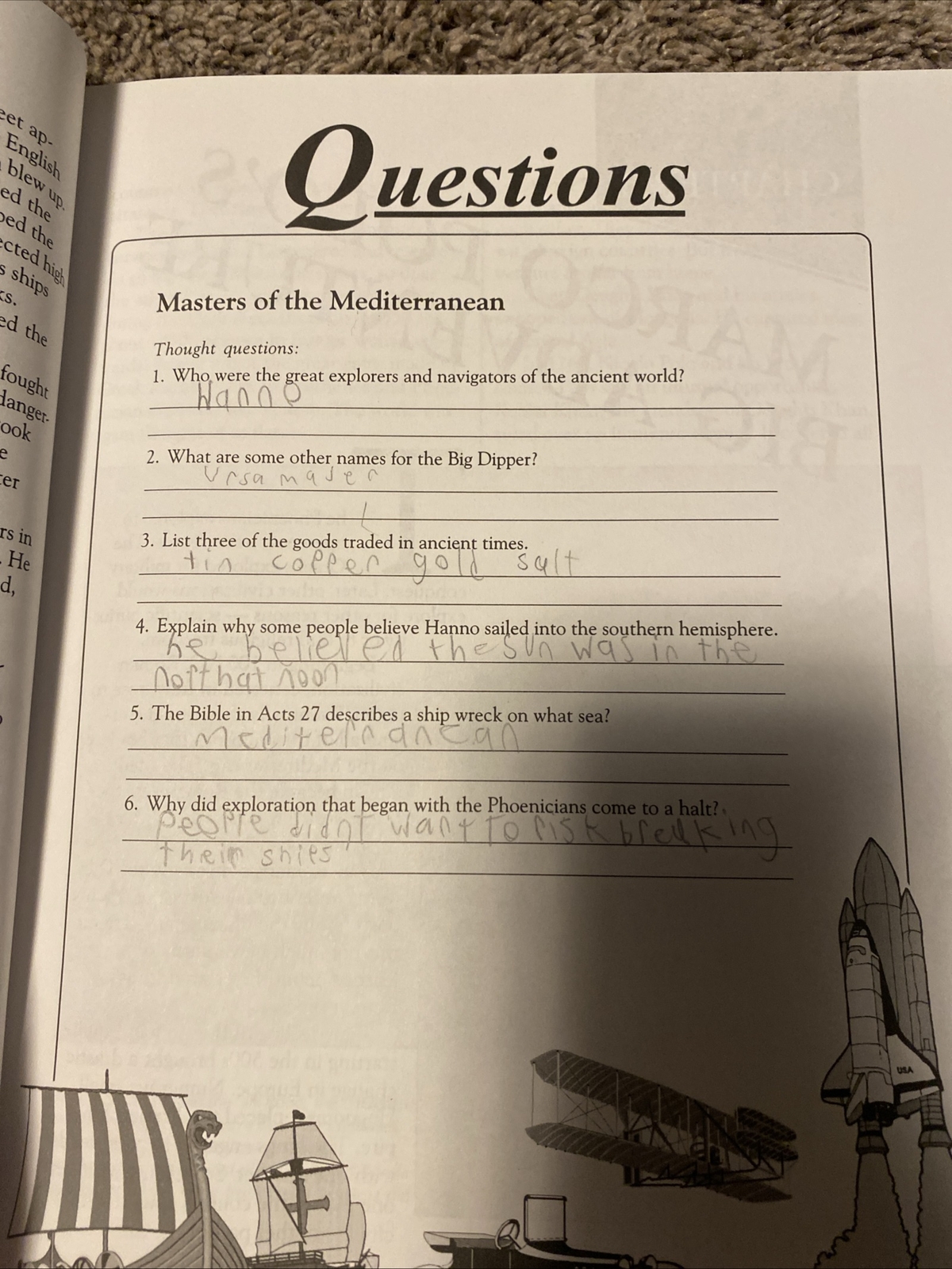 Memoria Press Science ~ EXPLORING PLANET EARTH ~ SET ~ Teacher Key/Tests & Text